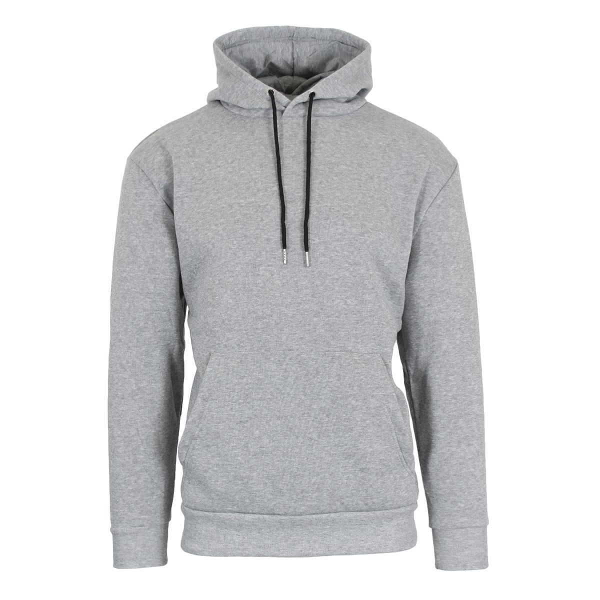 Men's Heavyweight Fleece-Lined Pullover Hoodie - X-Large - Heather Gray