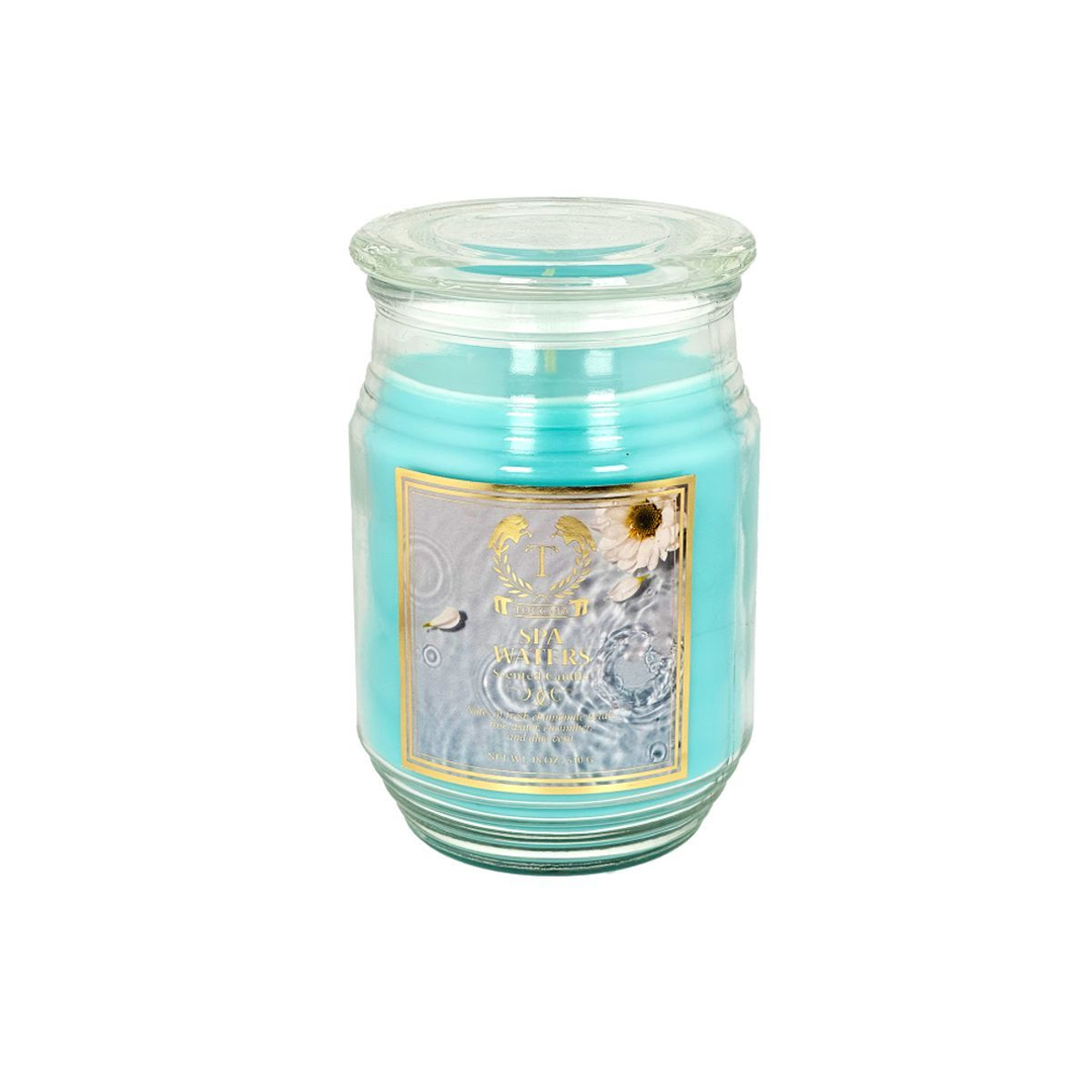 Toccata™ Aroma Scented Candles, 18 oz. (1 or 8-Pack) - Spa Waters