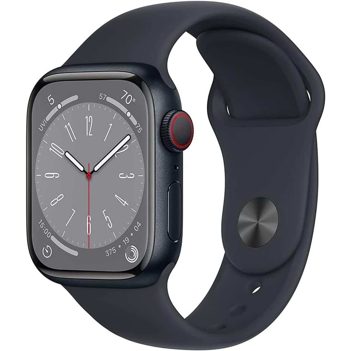 Apple Watch Series 8, 41mm (GPS + LTE) - Midnight