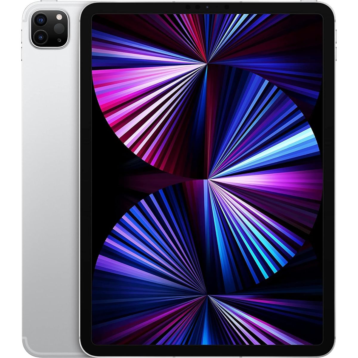 11" Apple iPad Pro 5 (Wifi + Cellular, Unlocked All Carriers) - Silver- 256GB