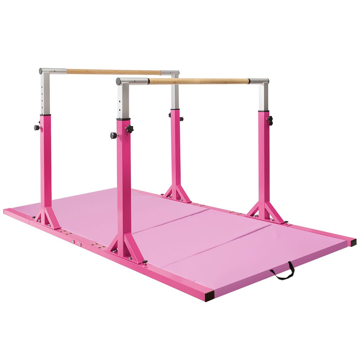 Gymnastics Horizontal Training Bar with Folding Mat - Horizontal Train Bar FS