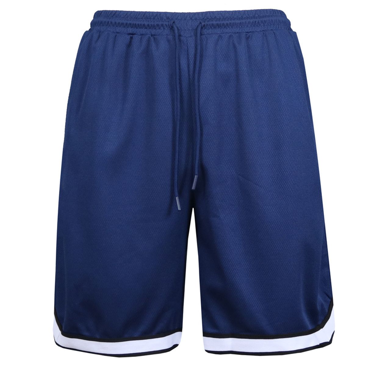 Men's Lightweight Breathable Moisture-Wicking Athletic Shorts - JMMS-3470-NV - L