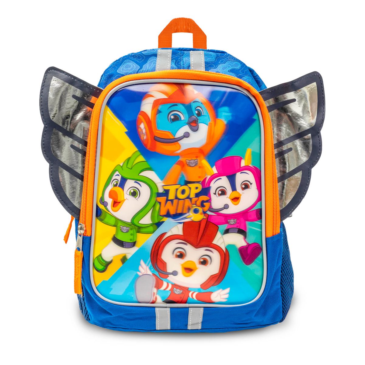 Top Wing 14” 3D Kids Preschool Backpack - Top Wing 3D Kids Backpack with Crayola