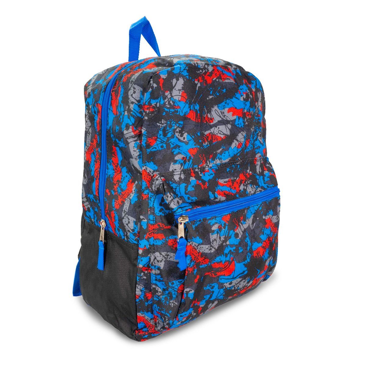 Kids' 16-Inch Printed Backpacks - Kids' Red/Blue Camo 16-Inch Backpack
