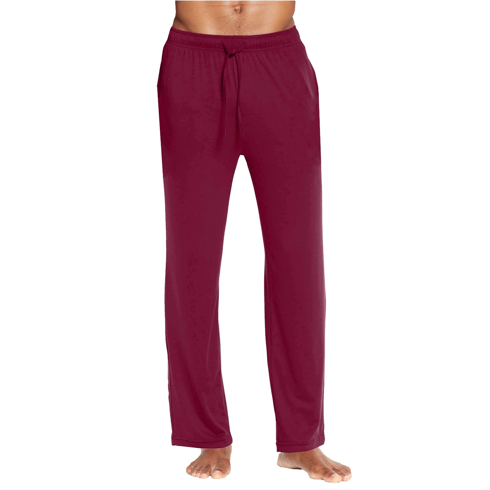 Men's Classic Lounge Pants - Burgundy -Small