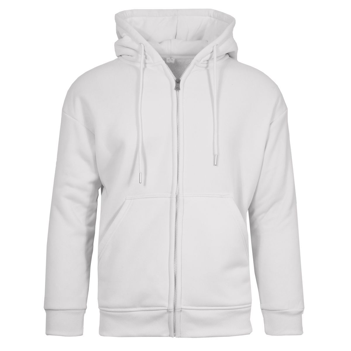 Men's Full-Zip Sherpa-Lined Hoodie - MFH-001-WH - 3XL