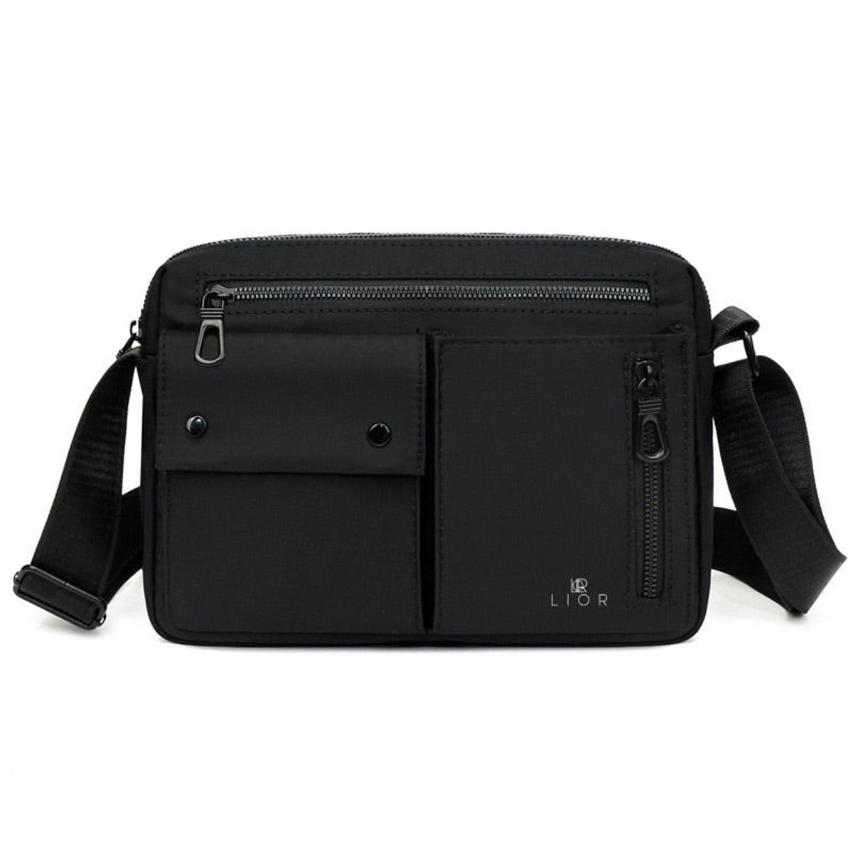 LIOR Men's Crossbody Messenger Bag - ZIPPER