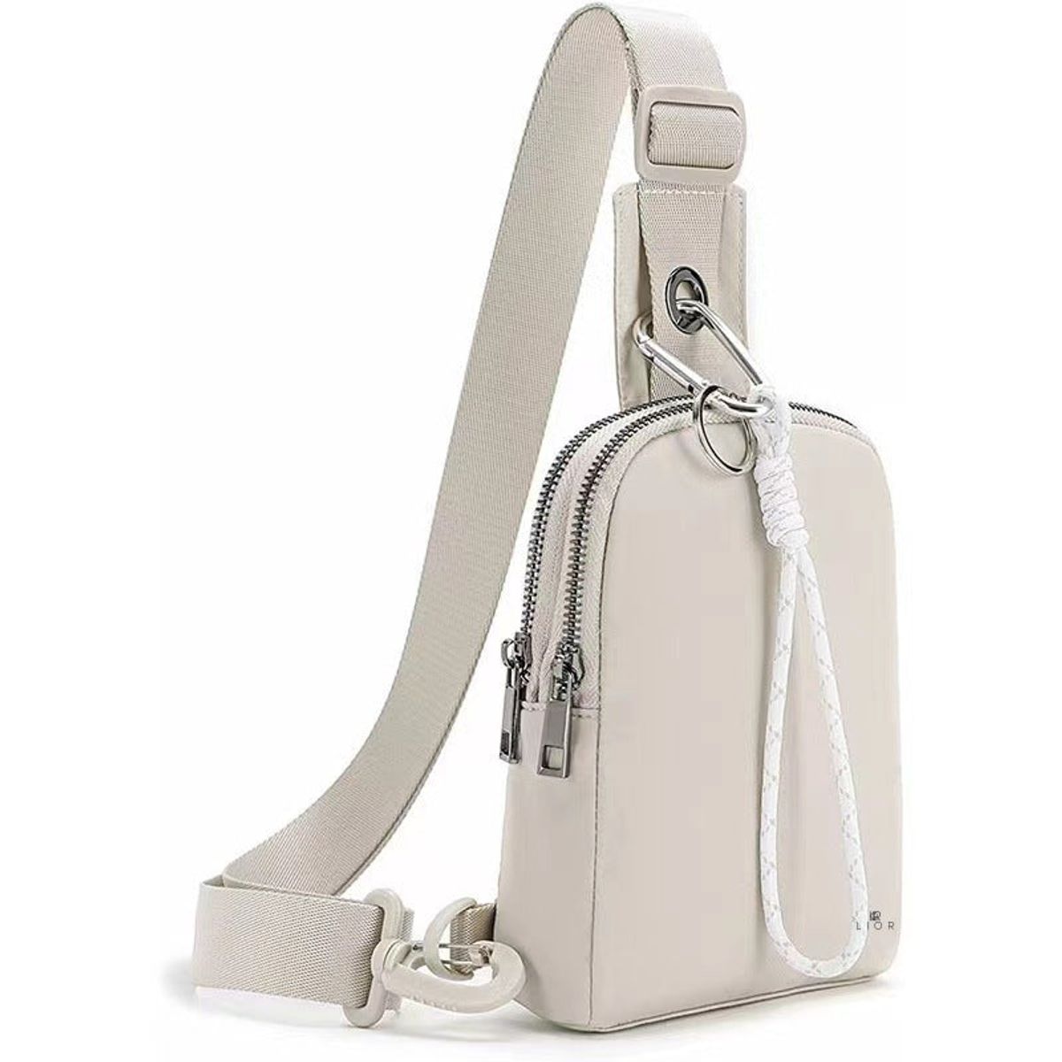 Lior Unisex Multifunctional Outdoor Sports Sling Bag - Khaki