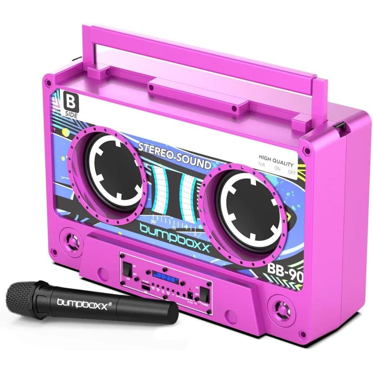 Bumpboxx Remix Bluetooth Speaker - Pink Magenta