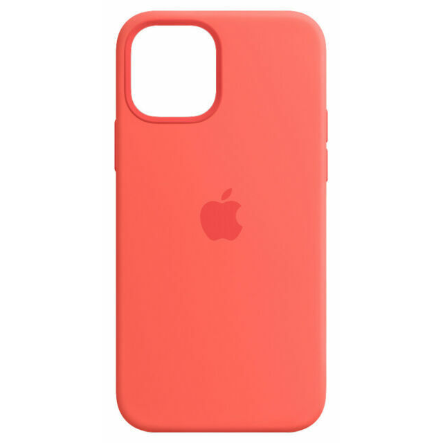 Apple iPhone 12 and iPhone 12 Pro Silicone Case with MagSafe - Pink Citrus