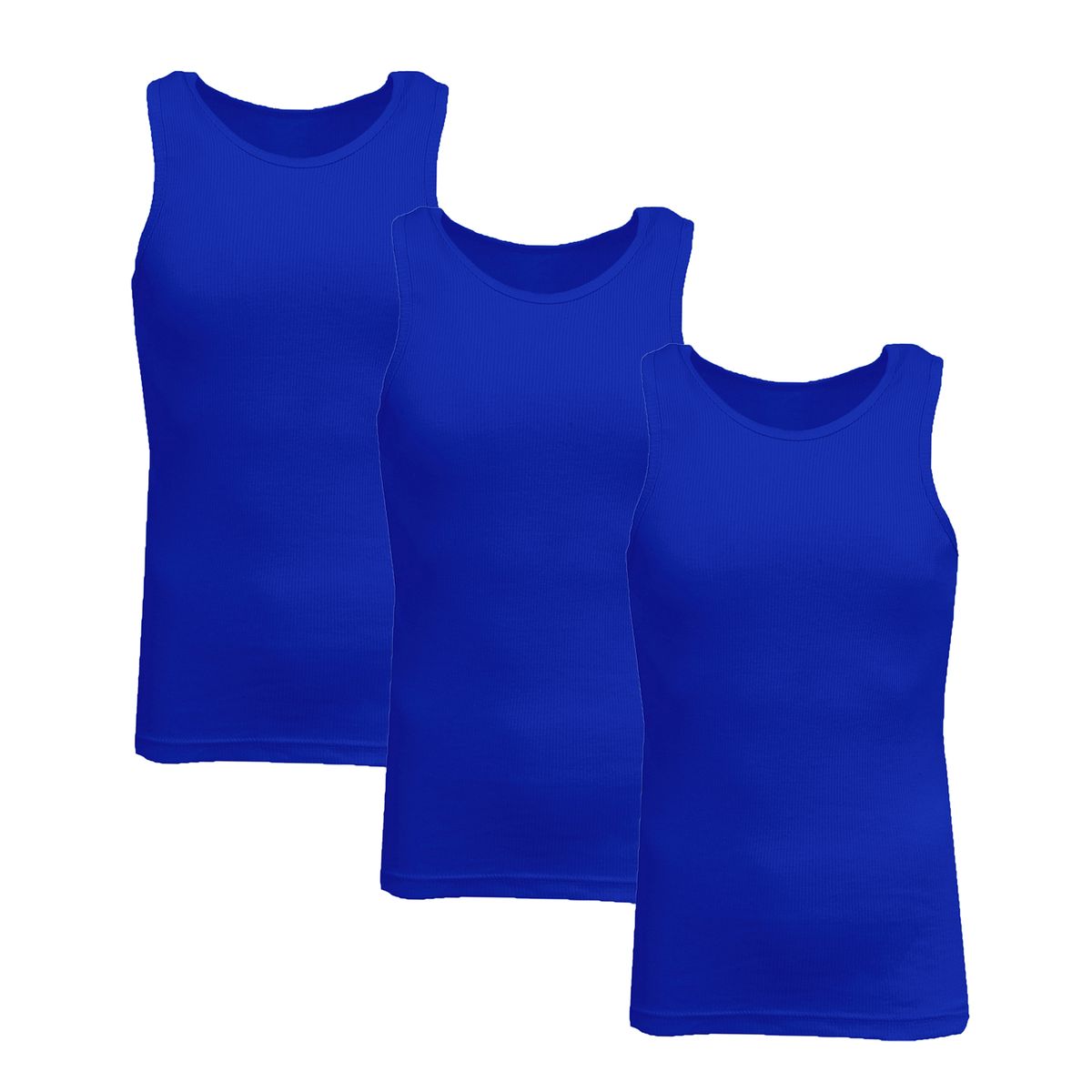Men's Heavyweight Ribbed Tank Top (3-Pack) - MTT-1000 - RY-RY-RY - M