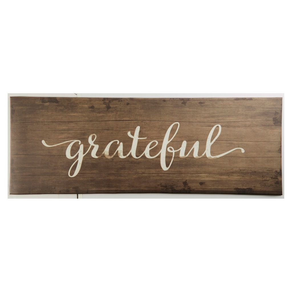 20 x 55-Inch Anti-Fatigue Kitchen Mat - Grateful