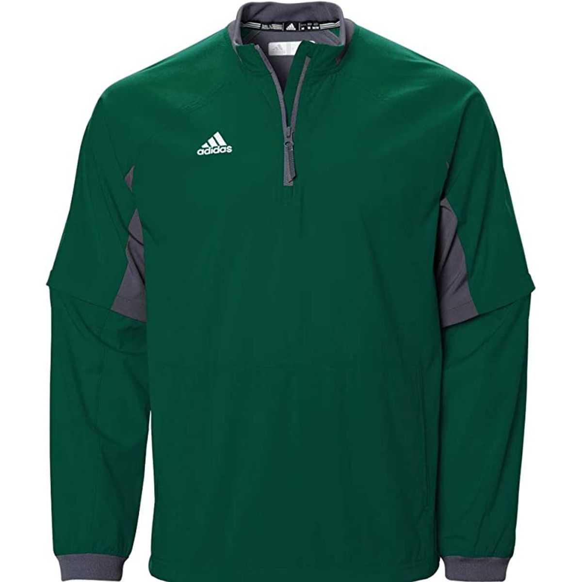 Adidas Men's Fielder's Choice Convertible Jacket - 6784-CGX-Green-S-NEW-V