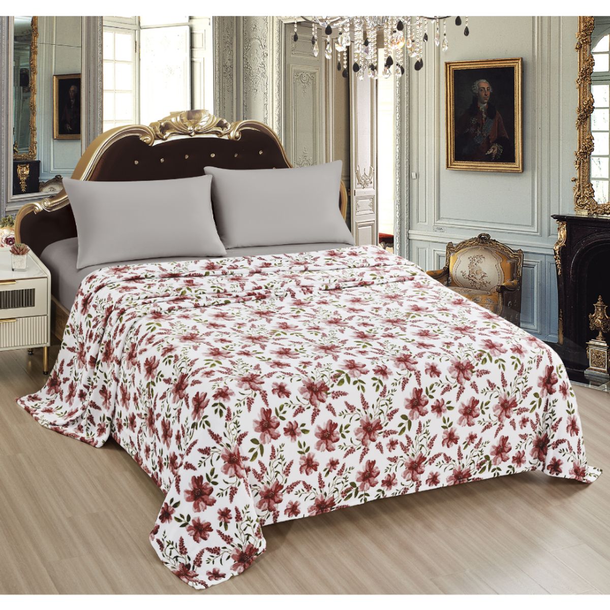 Noble House Soft Printed Blanket - Rayla - King Blanket