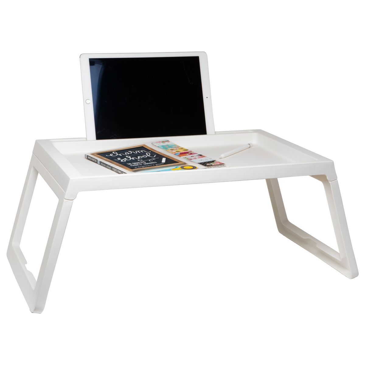 Portable Foldable Travel Desk (4 Colors) - White