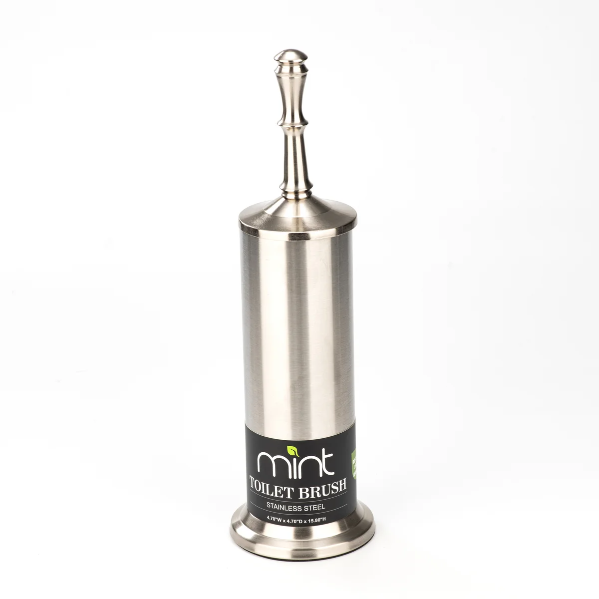 Toilet Bowl Brush with Extra Long Handle - Industrial Satin Nickel