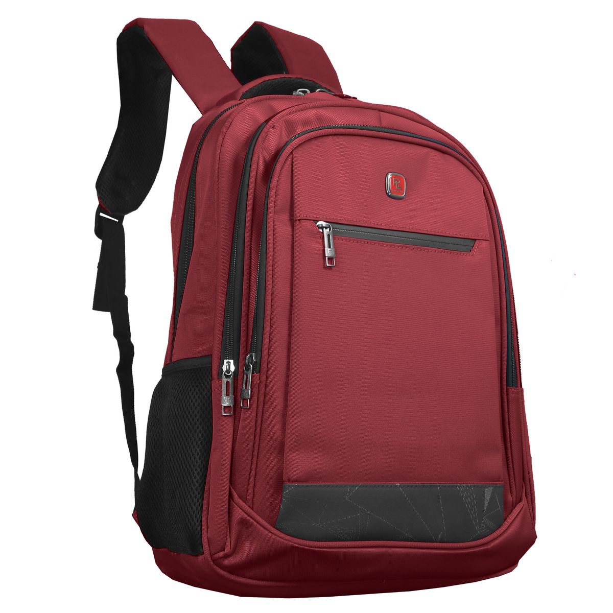17-Inch Multi-Compartment Laptop Backpack - 1E/RED - BACKPACK