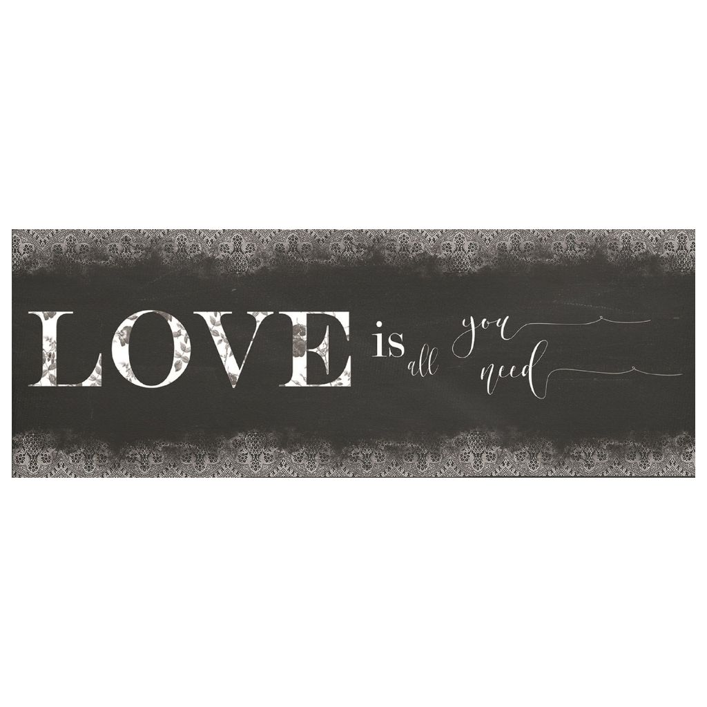 20 x 55-Inch Anti-Fatigue Kitchen Mat - Love Is All You Need
