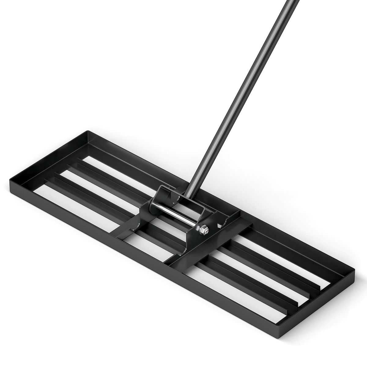 30" x 10" Heavy Duty Lawn Leveling Rake - Lawn Leveling Rake -Black