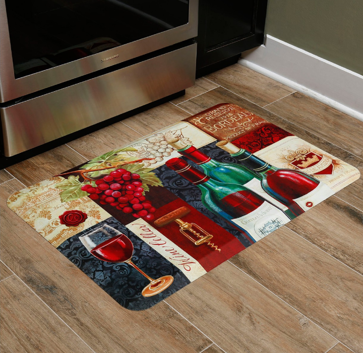 Chef Series Anti-Fatigue Kitchen Mat - Favorite Reds (18" x 30")