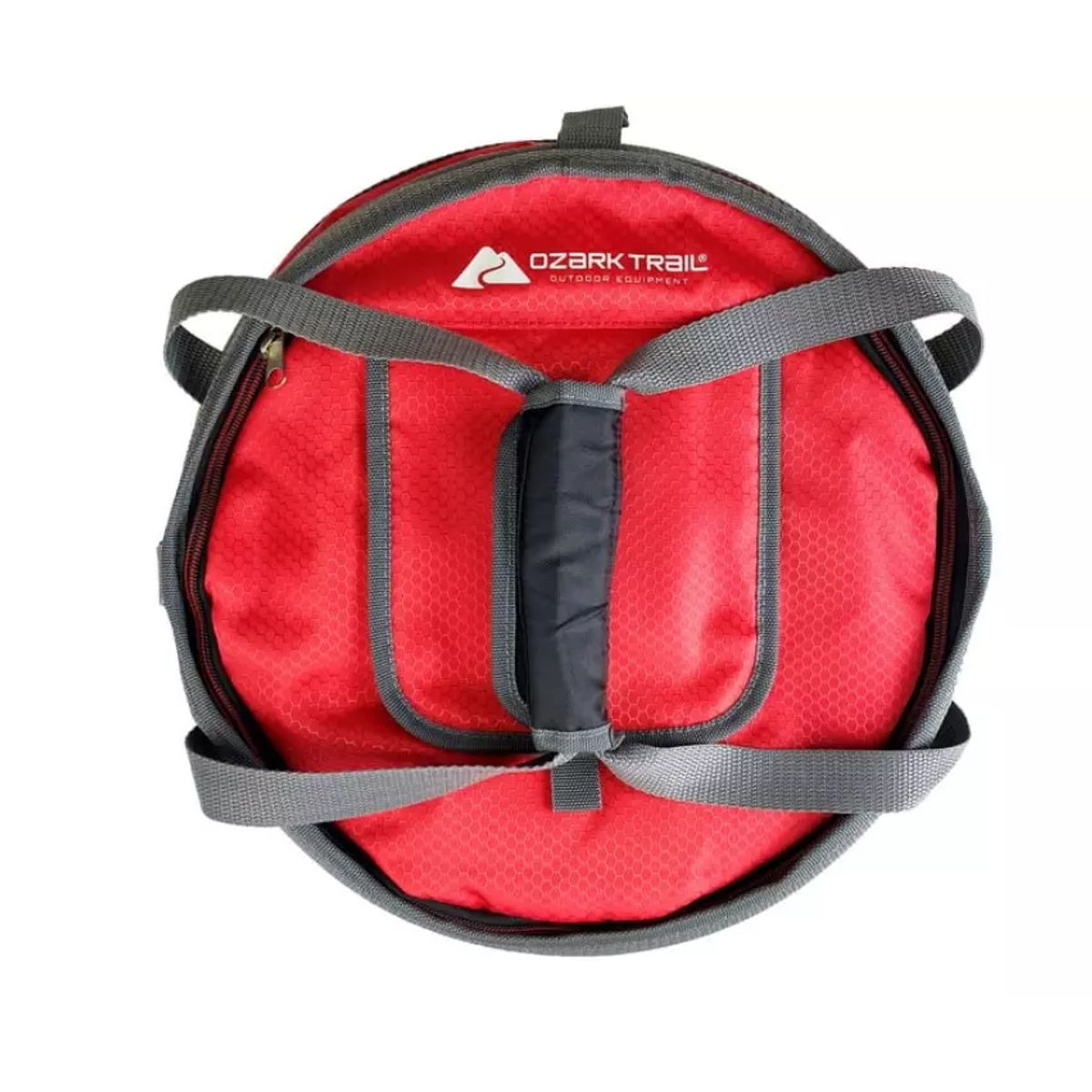 Ozark Trail 50 Can Collapsible Soft-Sided Cooler - Ozark Trail Collasable cooler-Red