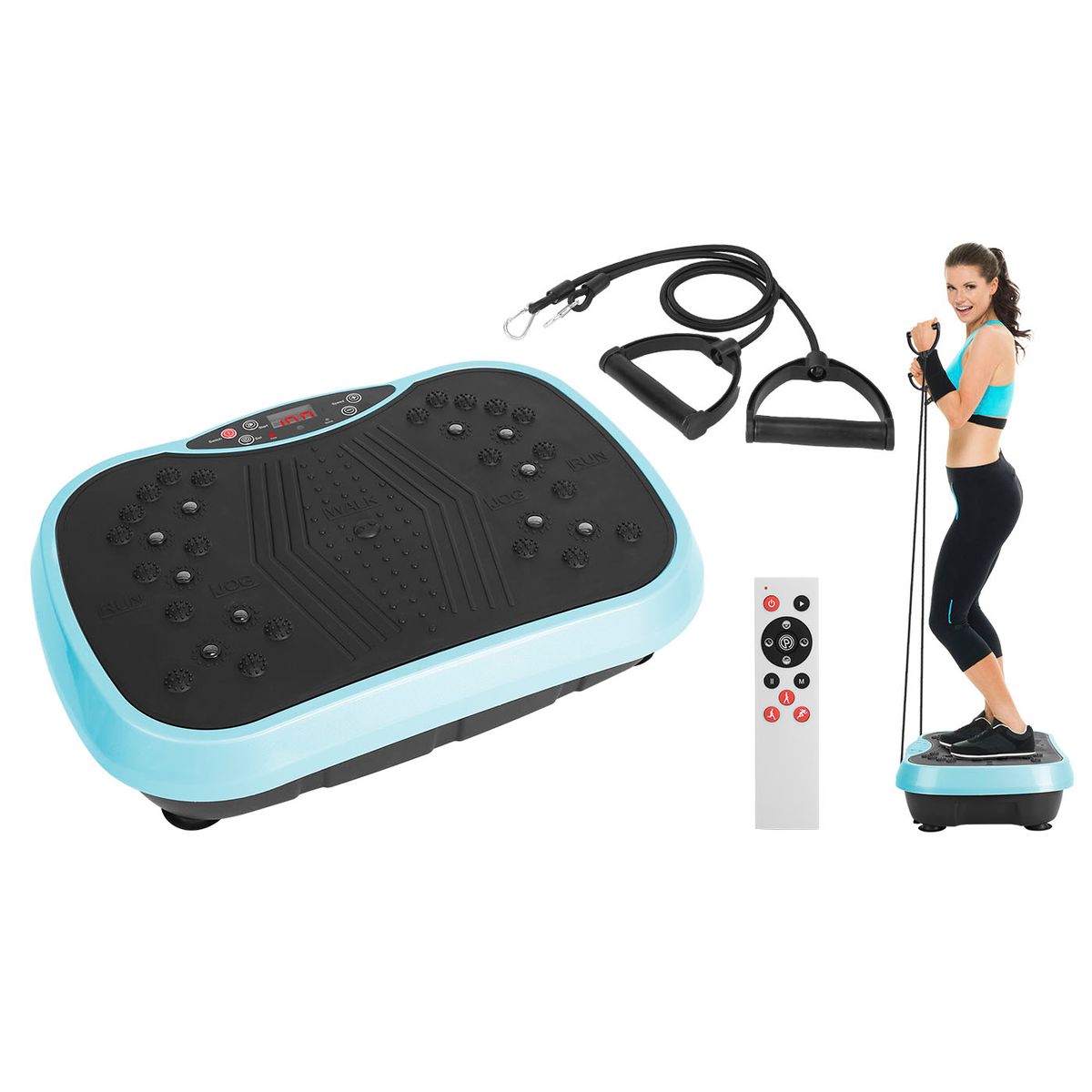 Vibration Exercise Machine - Blue