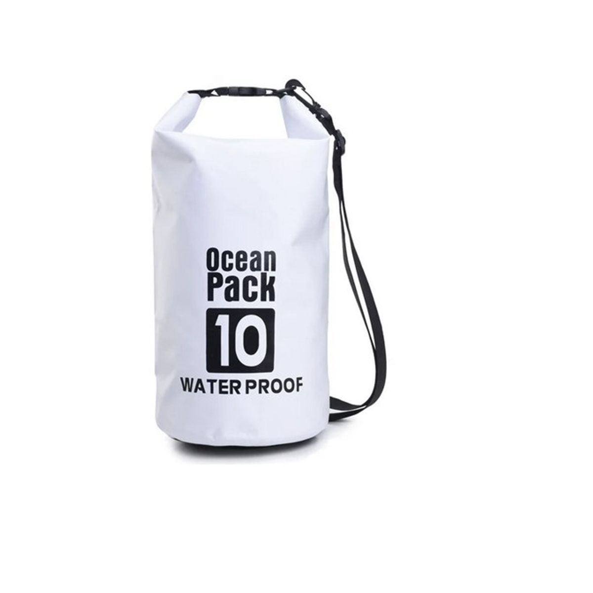 Floating 10L Waterproof Dry Bag - White