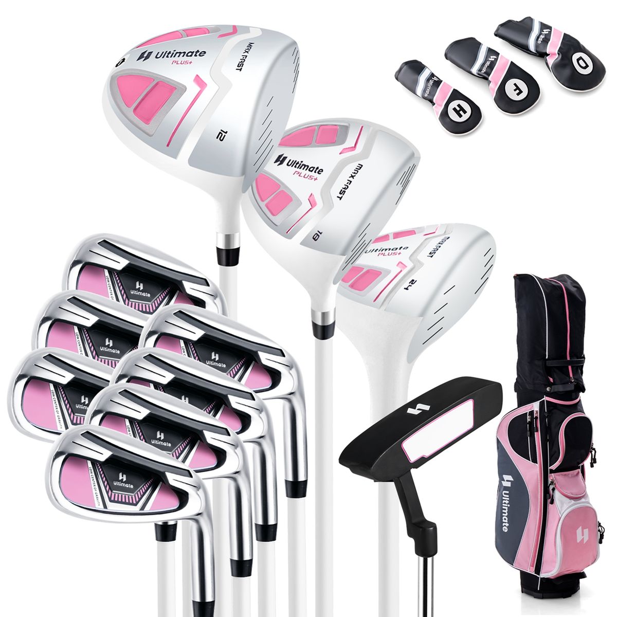 Women’s Ultimate Golf Club Set - Golf Club Set -Pink