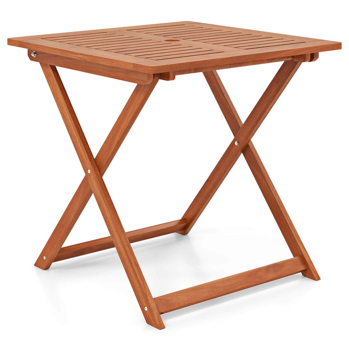 29.5" x 29.5" Patio Dining Table with 2" Umbrella Hole - Patio Dining Table-1