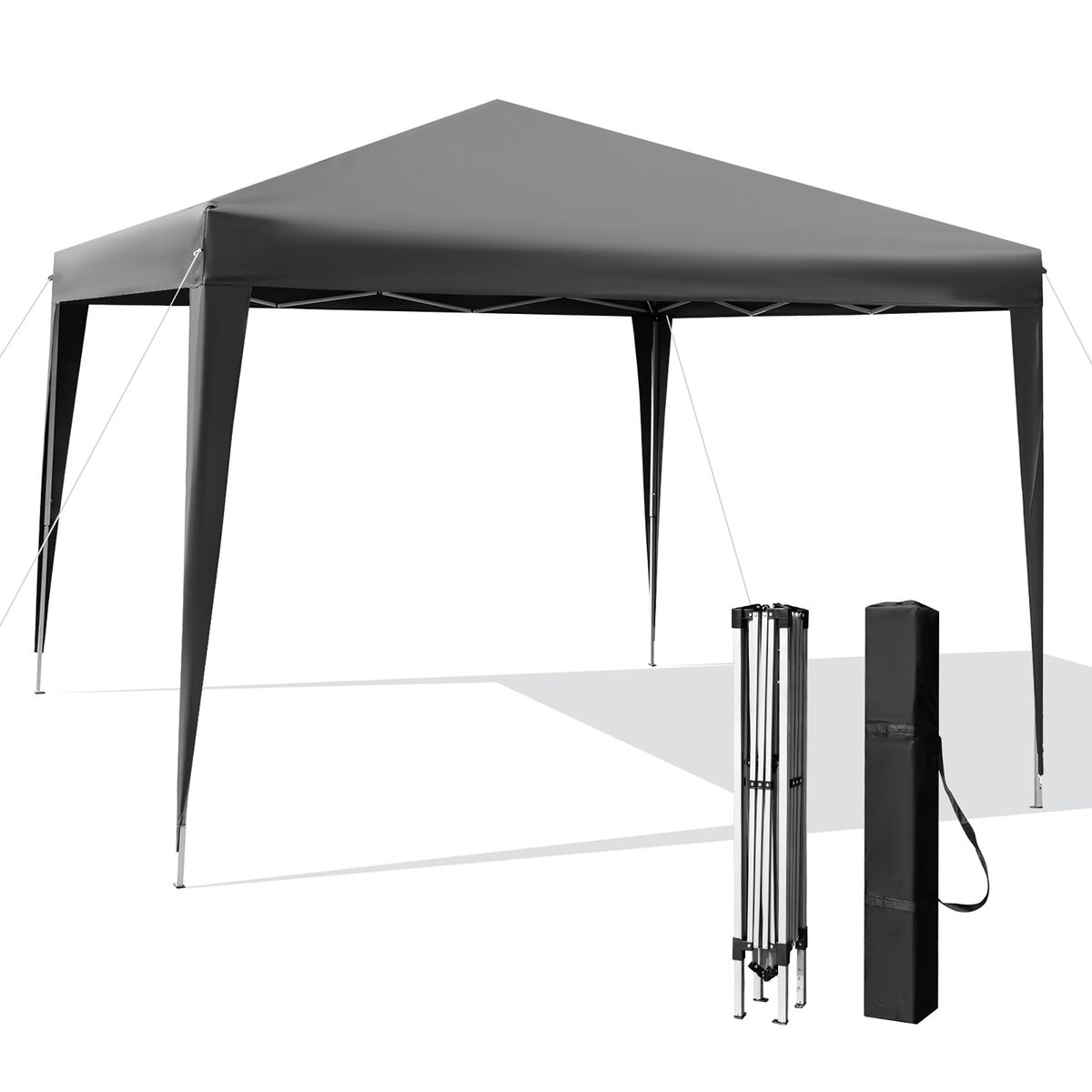 10 x 10-Foot Outdoor Pop-up Canopy - Pop-up Canopy Grey
