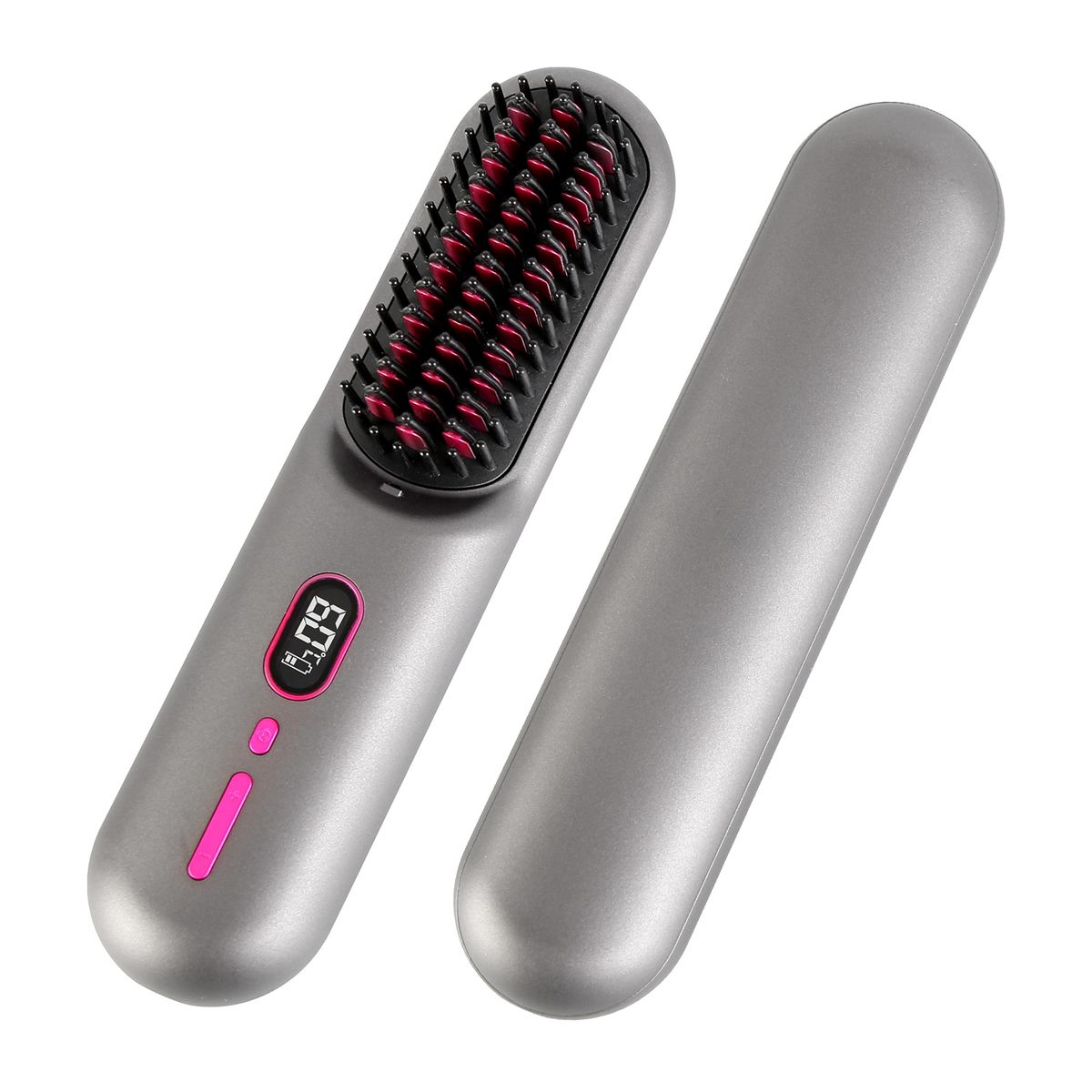 Rechargeable Hair Straightener - iMounTEK Hair Straightener Grey