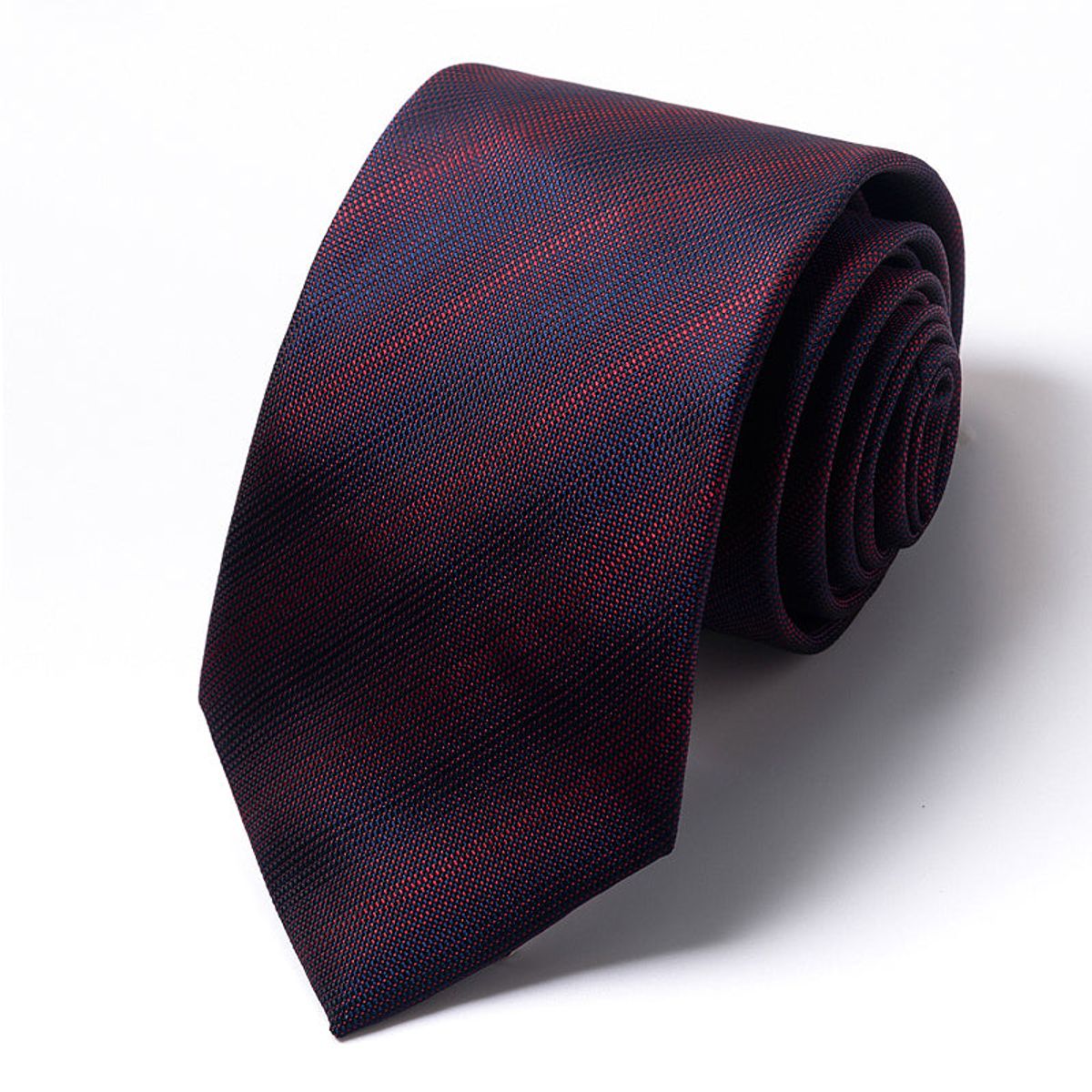 Formal Classic Patterned Tie - Crimson Eclipse
