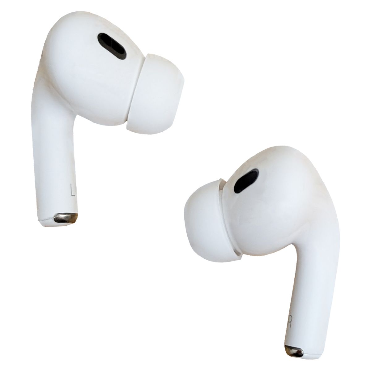 Wireless Earbuds with Smart Screen Charging Case - White