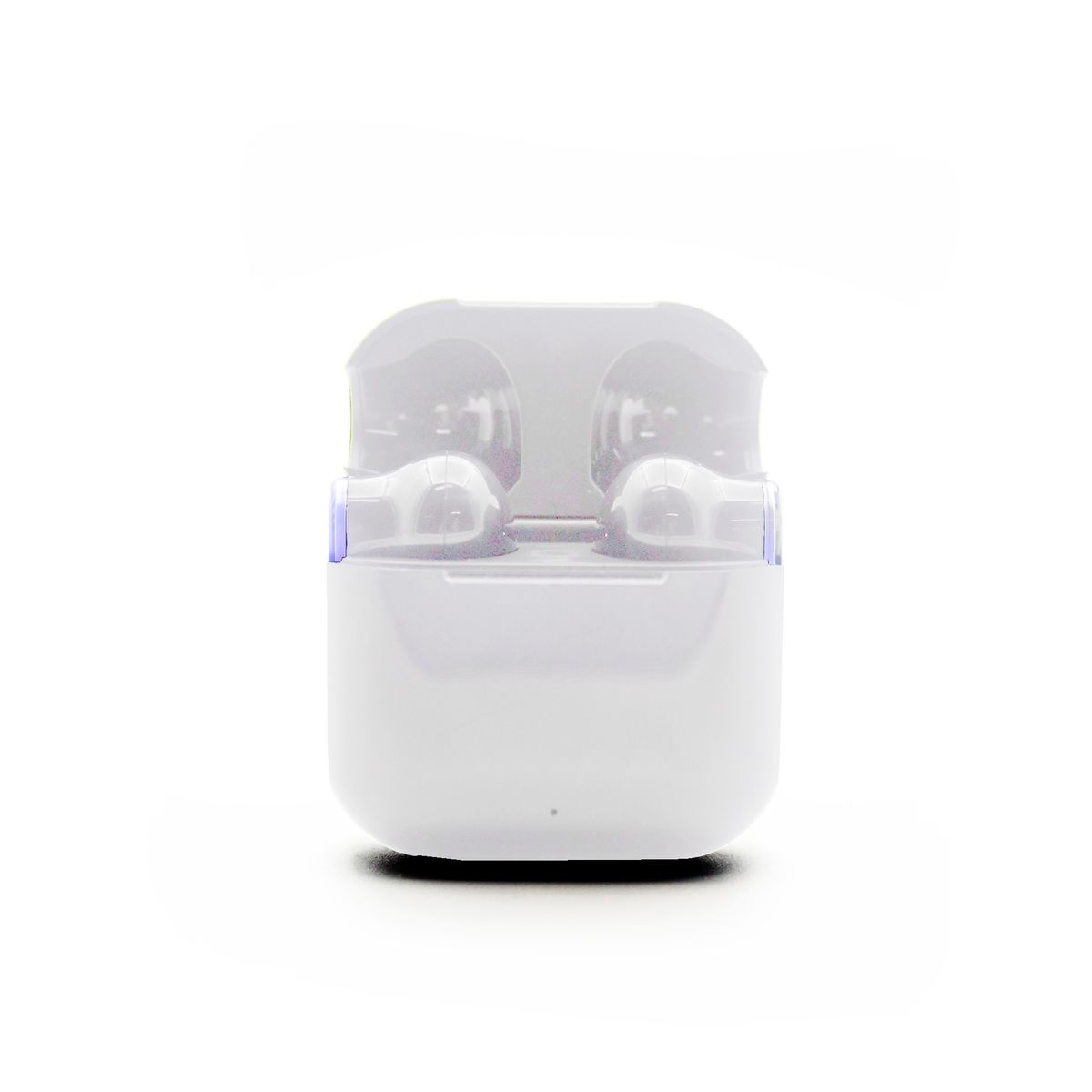 Neon Light TWS Wireless Earbuds with Noise Reduction - White