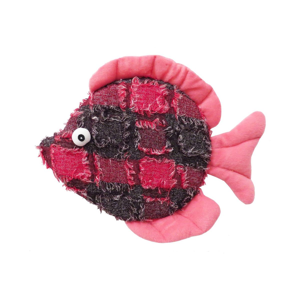 Scoochie Pet Squeaky Dog Chew Toy - Donna Discus
