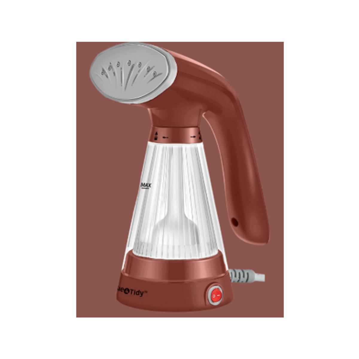 True & Tidy Hand Held Steamer with Stainless Steel Nozzle - Sienna
