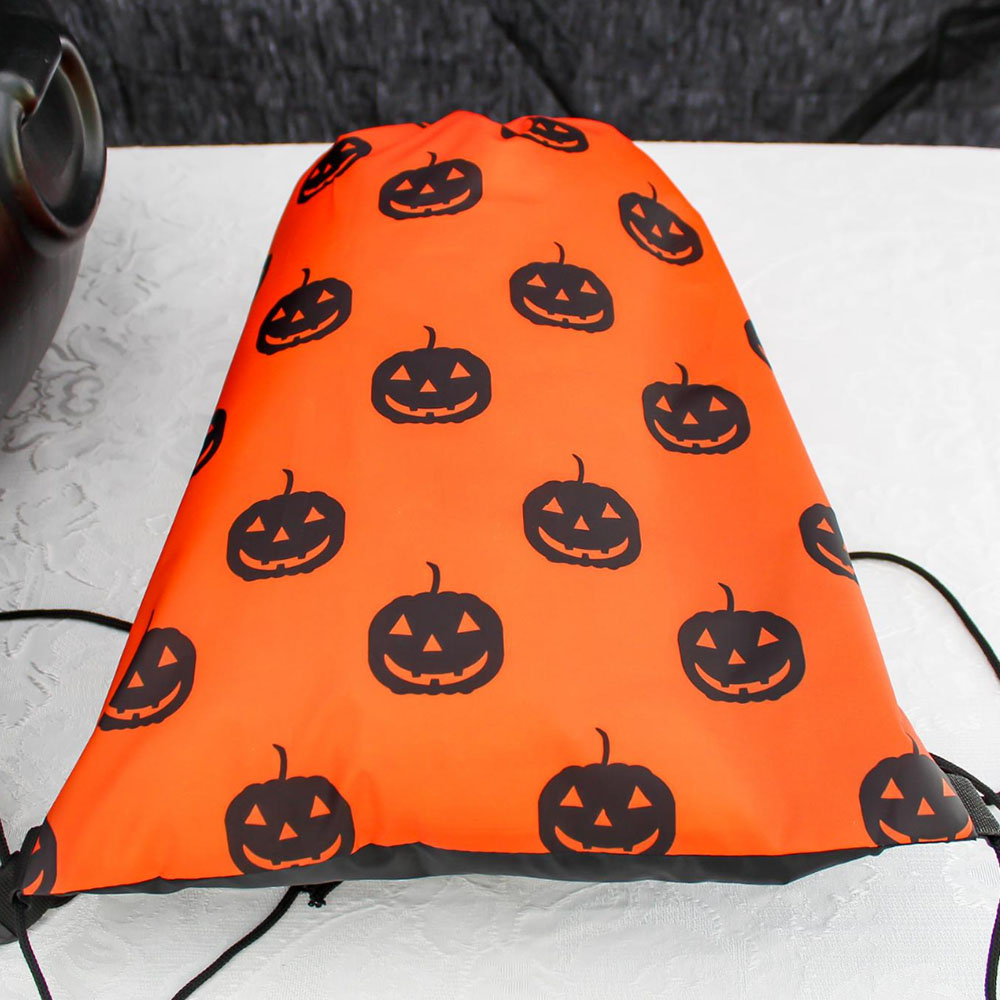 Heavy Duty Halloween Bag - orange backpack