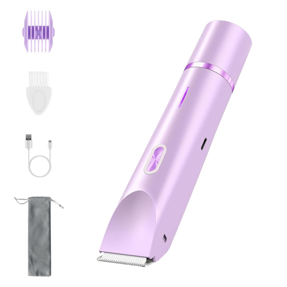 Laromni Cordless Bikini Trimmer - Purple