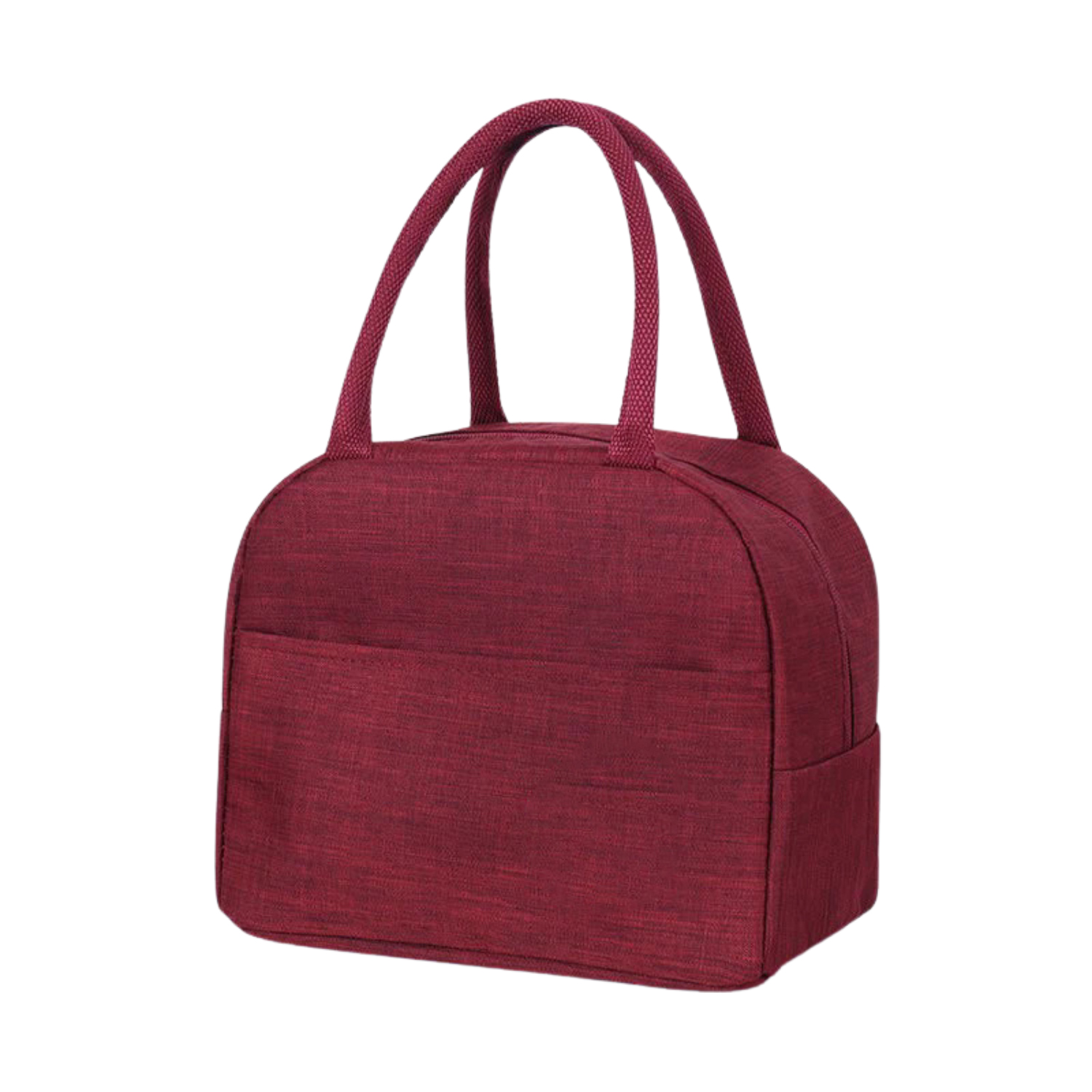 Insulated Oxford Lunch Tote - Lunch Red
