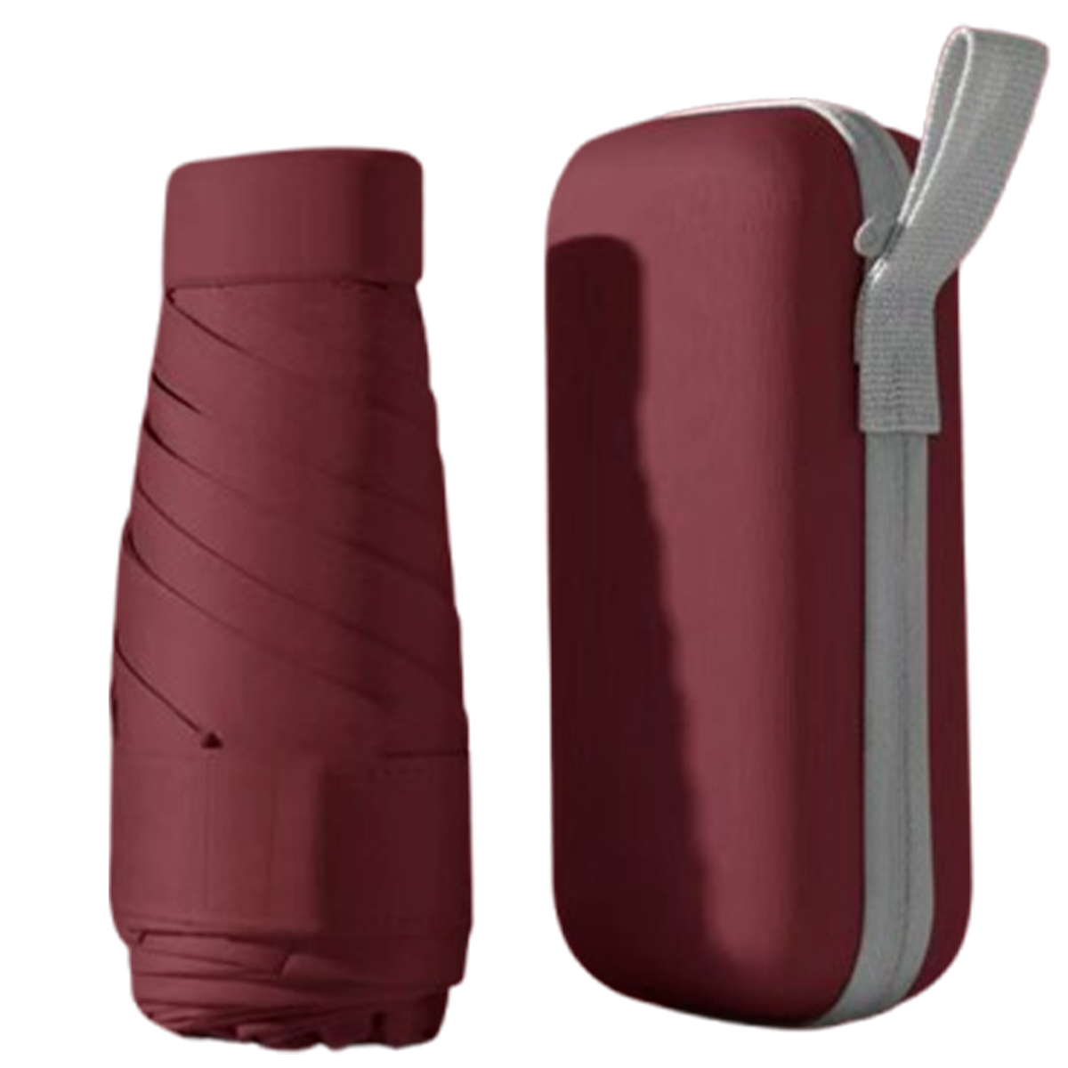 Seamless Outdoors Umbrella with Carry Case - Burgandy