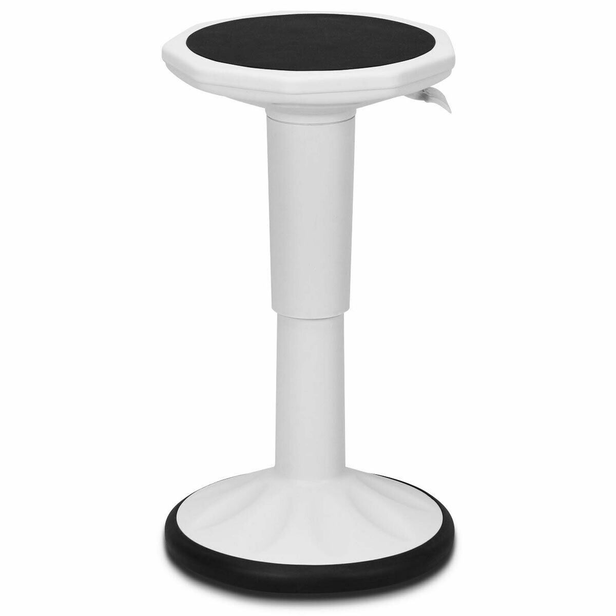 Kids Active Motion Wobble Chair  - Costway Wobble Chair -White