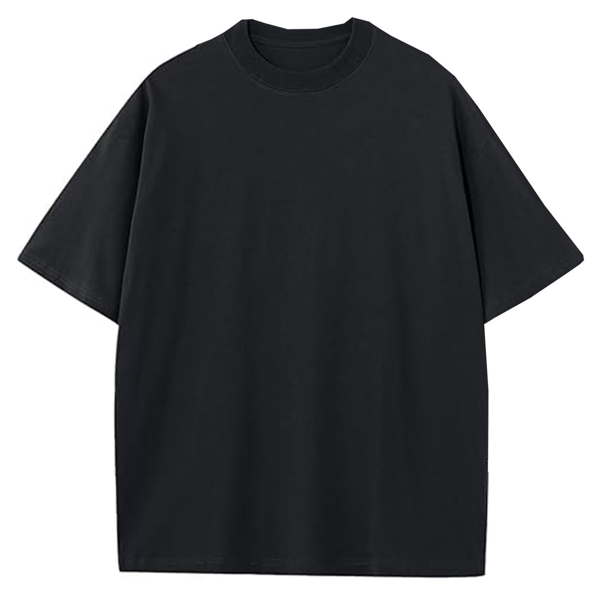 Men’s Heavyweight Oversized Drop Shoulder Fashion Tees (1- or 3-Pack) - MLFT-110BK/S