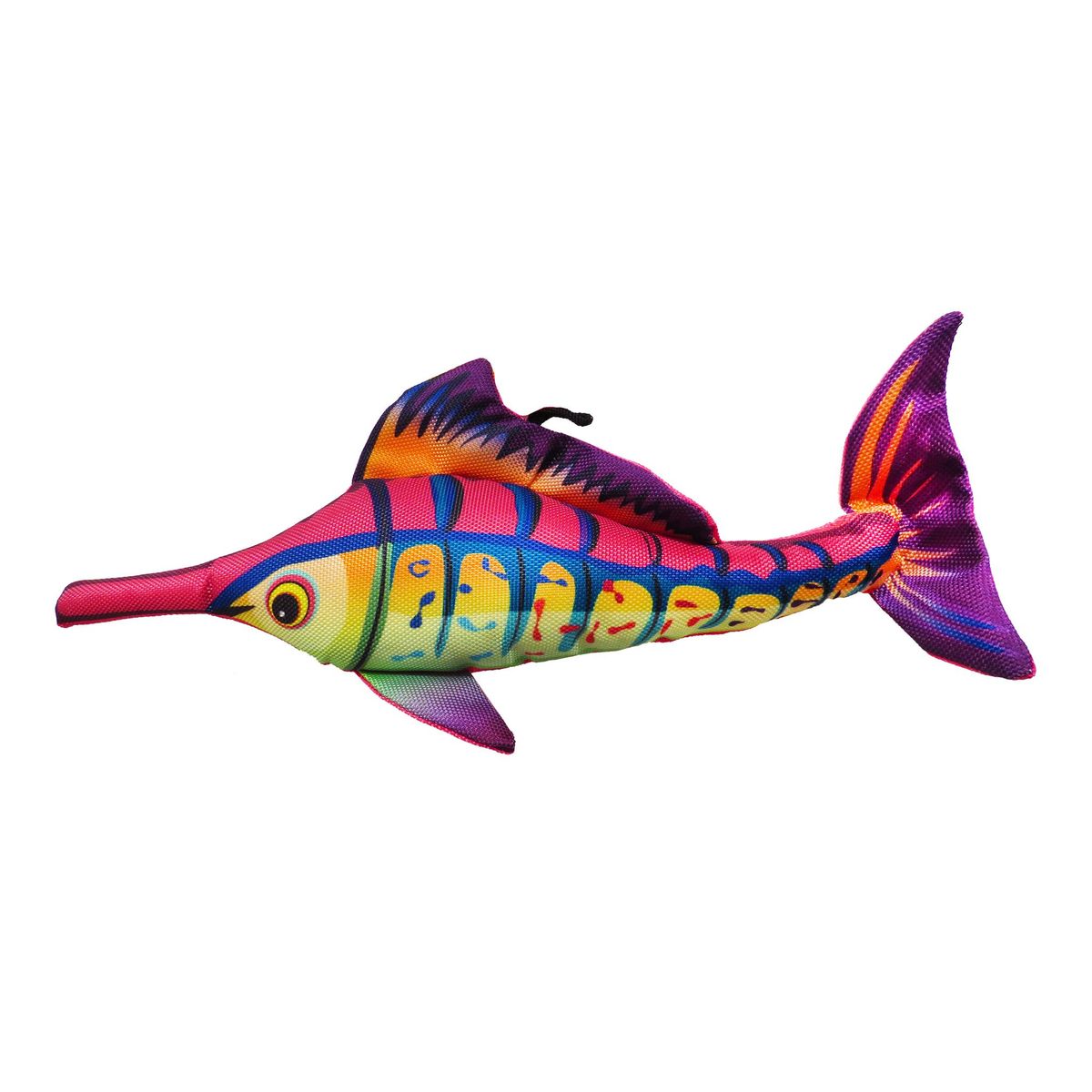 Scoochie Pet Squeaky Plush Dog Chew Toy - Carlie Fish Squeaky Plush Dog Chew Toy