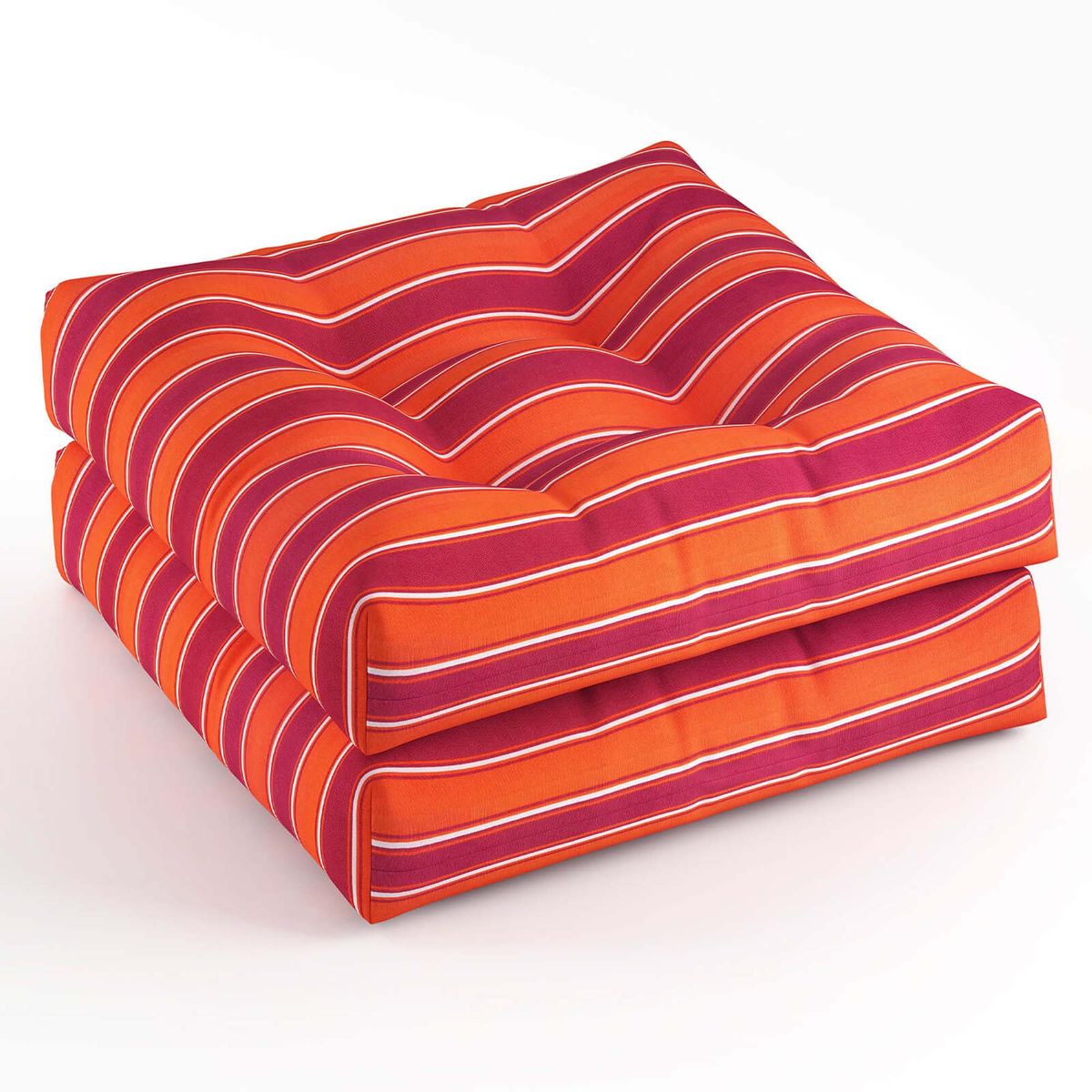 21'' x 21'' Indoor/Outdoor Seat Cushion Pads (2-Pack) - Multicolor