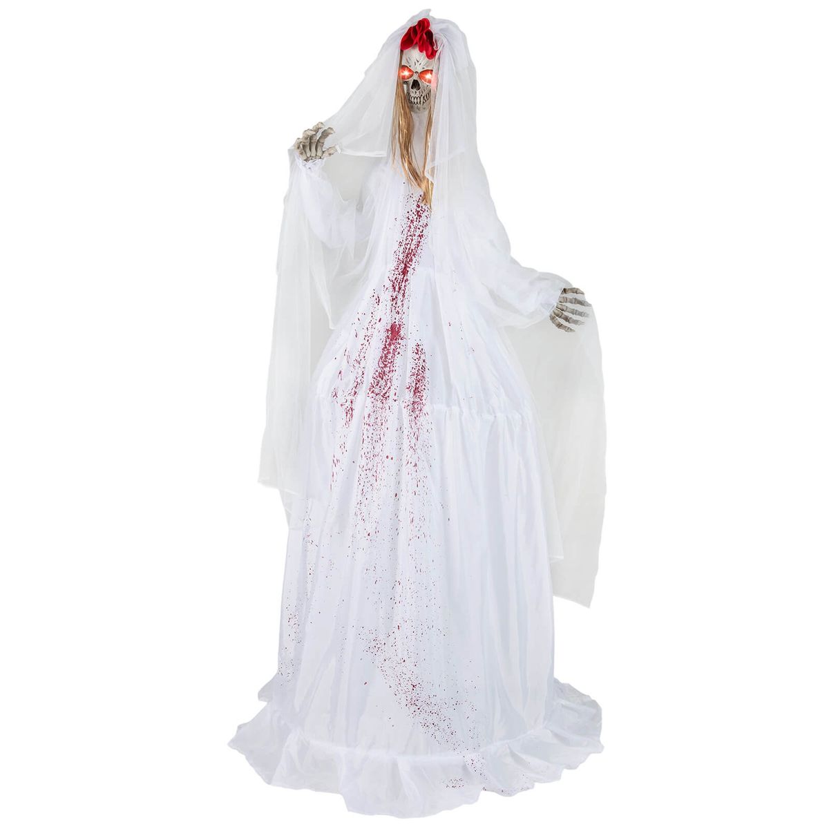 Animatronic Bride or Groom Haunted House Decoration - Standing Bride