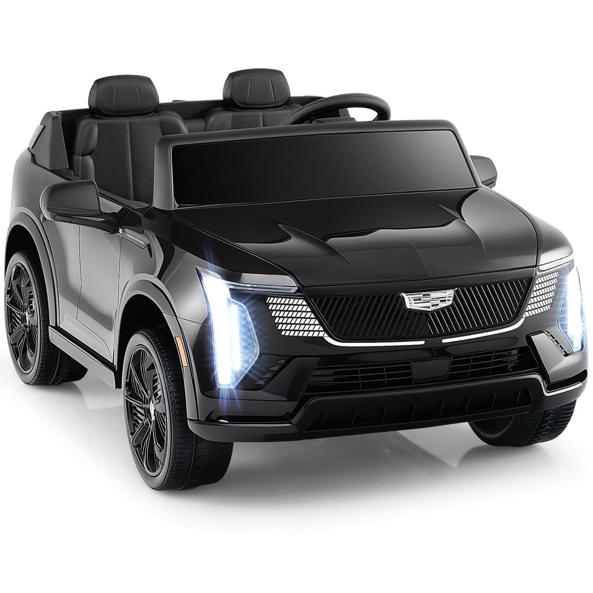 2-Seater Ride-On Truck with Remote Control - Black