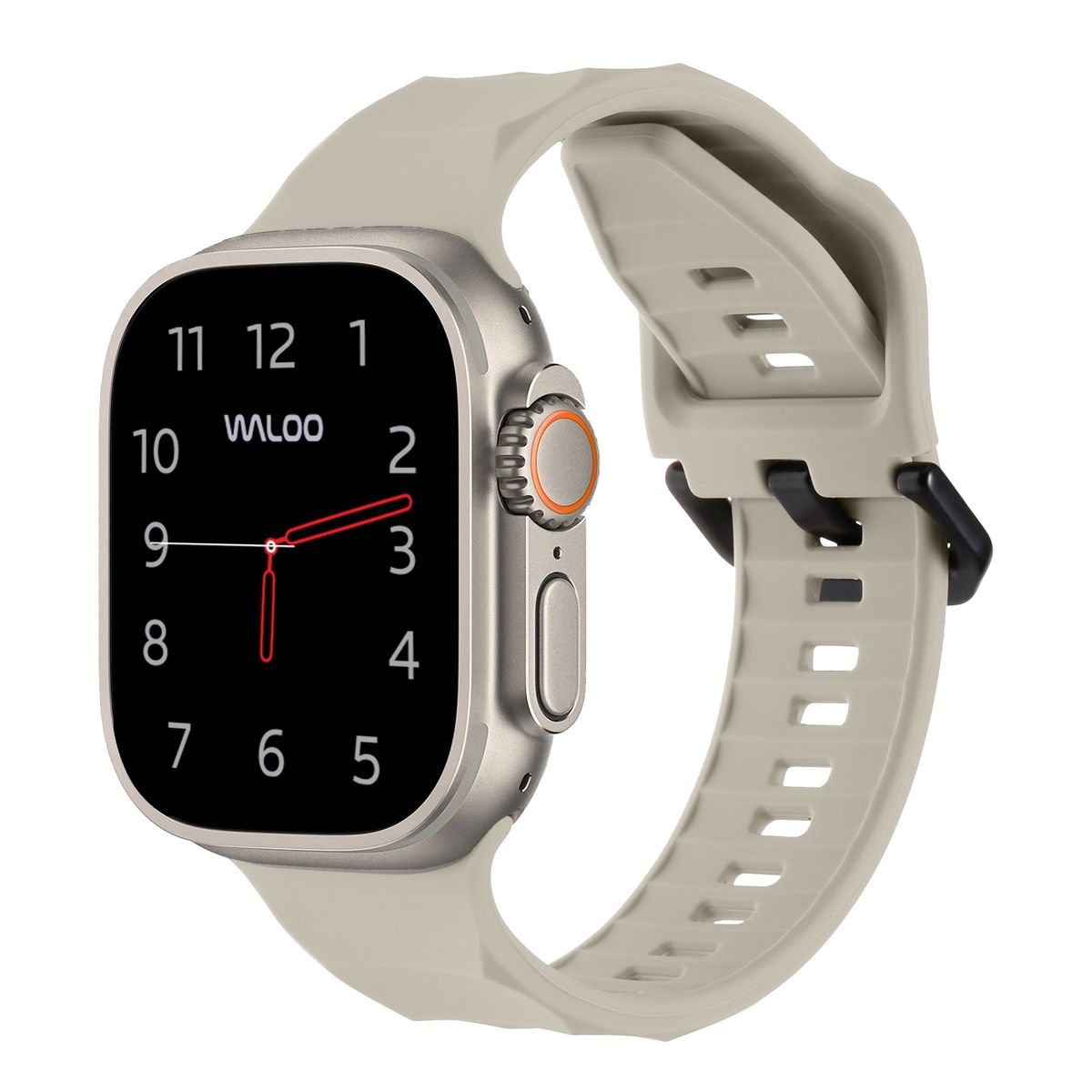 Waloo Explorer Silicone Band For Apple Watch - Clay / 44/45/46/49mm