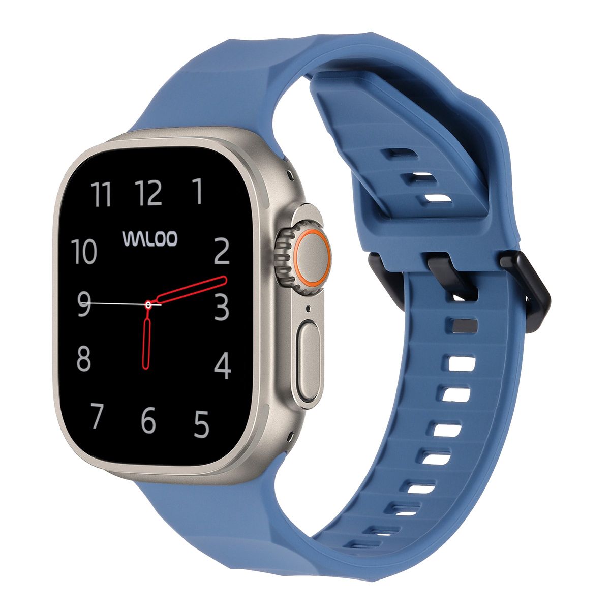 Waloo Explorer Silicone Band For Apple Watch - Light Blue / 44/45/46/49mm