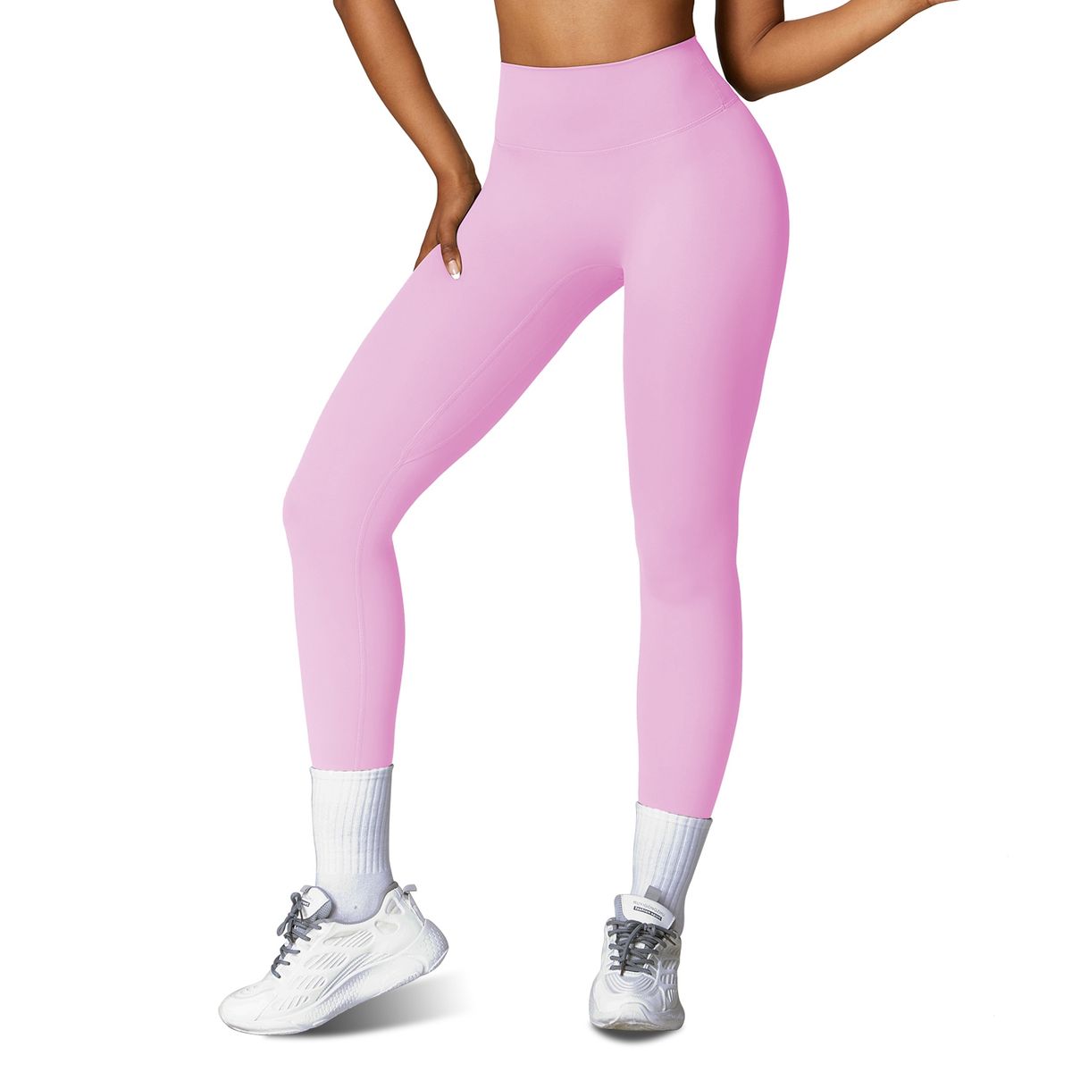 NPolar High Waist Workout Leggings - NPolar High Waist Workout Leggings PNKM
