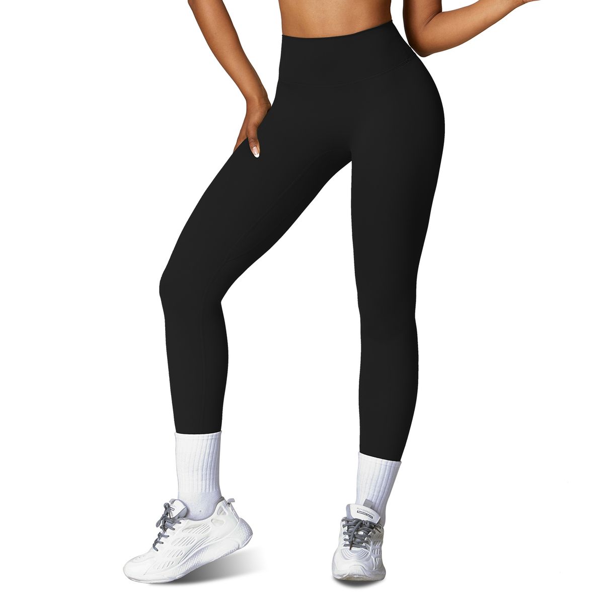 NPolar High Waist Workout Leggings - NPolar High Waist Workout Leggings BLKXL